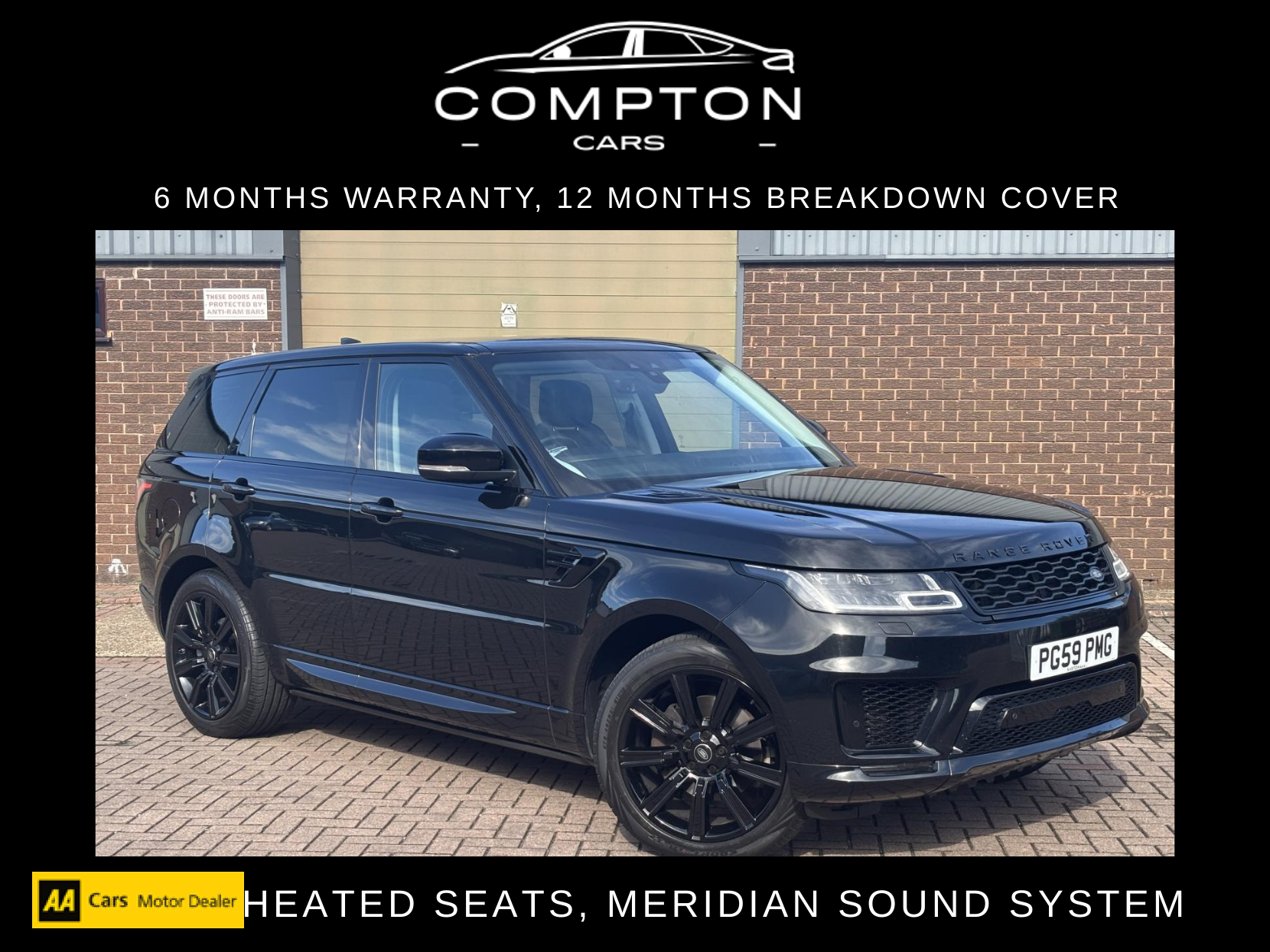 Land Rover Range Rover Sport 3.0 SD V6 HSE Dynamic SUV 5dr Diesel Auto 4WD Euro 6 (s/s) (306 ps)