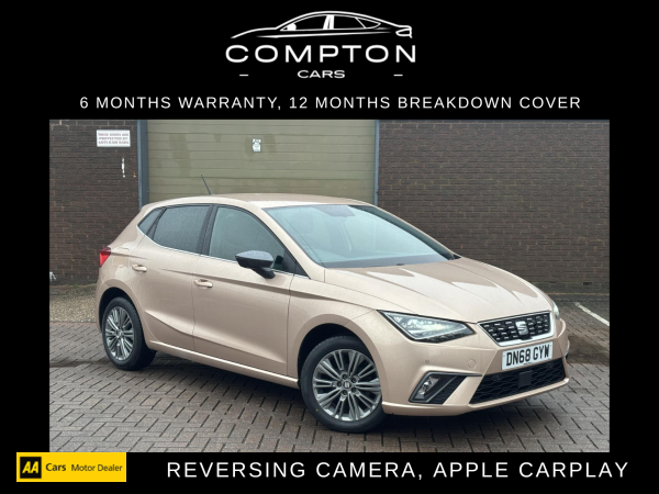 SEAT Ibiza 1.0 TSI XCELLENCE Hatchback 5dr Petrol Manual Euro 6 (s/s) GPF (95 ps)
