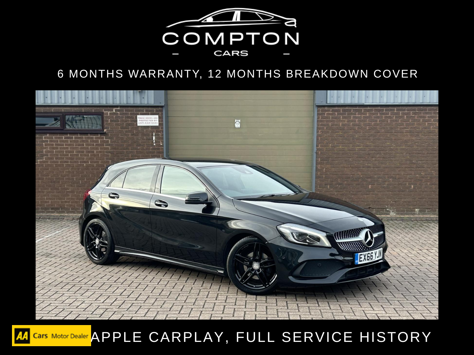 Mercedes-Benz A Class 1.6 A180 AMG Line (Premium) Hatchback 5dr Petrol Manual Euro 6 (s/s) (122 ps)