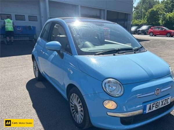 Fiat 500 1.2 Lounge Hatchback 3dr Petrol Manual Euro 5 (s/s) (69 bhp)