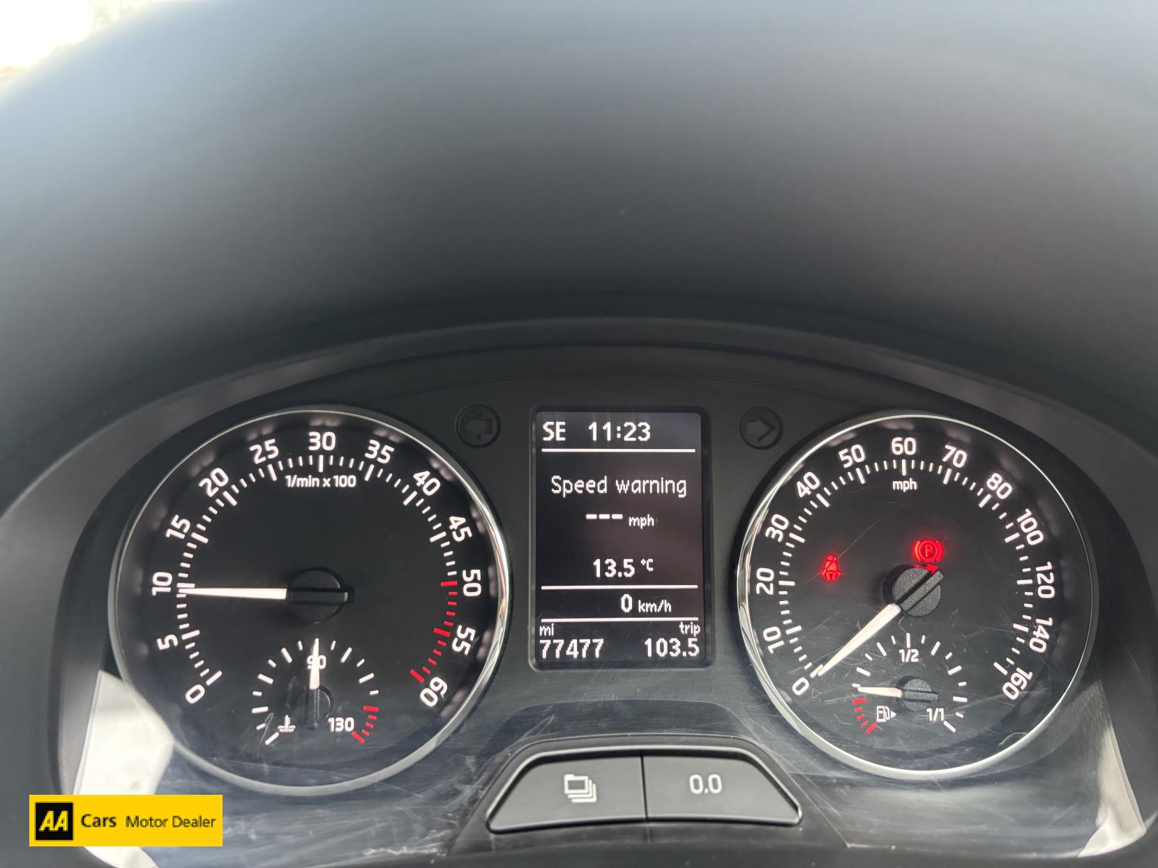 Skoda Rapid Spaceback 1.6 TDI SE Tech Hatchback 5dr Diesel Manual Euro 5 (105 ps)