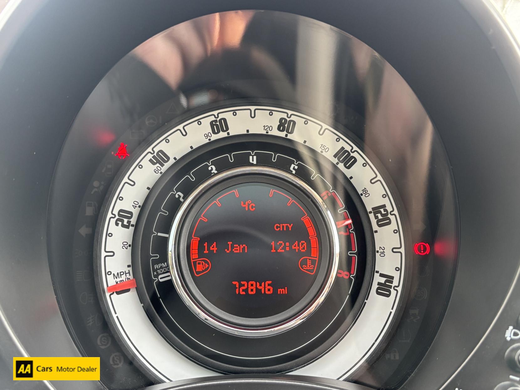 Fiat 500 1.2 Lounge Hatchback 3dr Petrol Manual Euro 6 (s/s) (69 bhp)